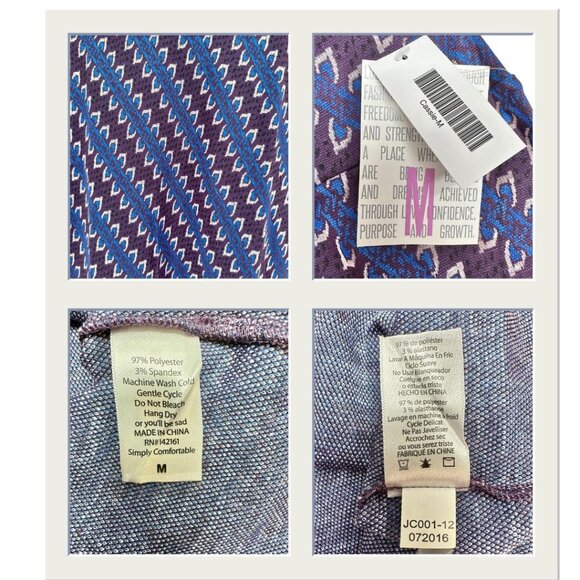 LuLaRoe Cassie Bundle of 5 Womens M Skirts Pencil Multicolor NWT - Picture 15 of 16